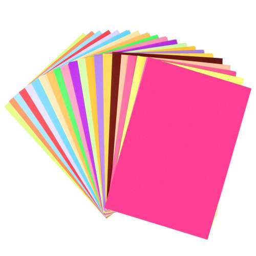 colored papers