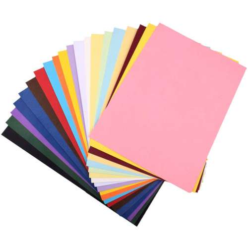 Colored cardboard