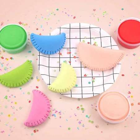 Colored clay