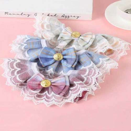  Fabric cat collar 