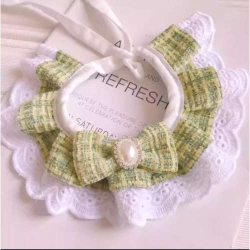 Fabric cat collar 