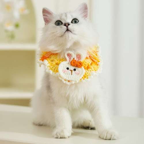 Fabric cat collar 