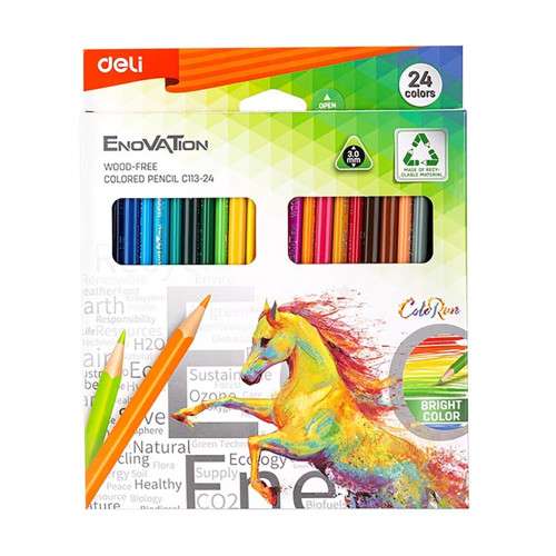 School coloring pencils