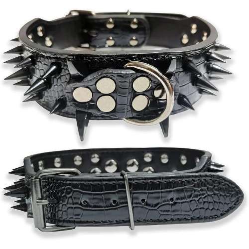  Leather collar for dogs
