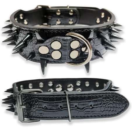  Leather collar for dogs
