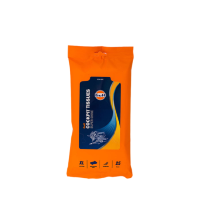 GULF Cockpit Supershine Tissue RL, 25qty