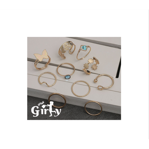 Gold rings set