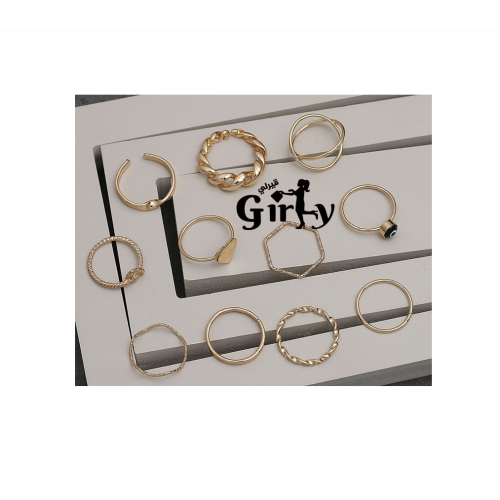 Gold rings set