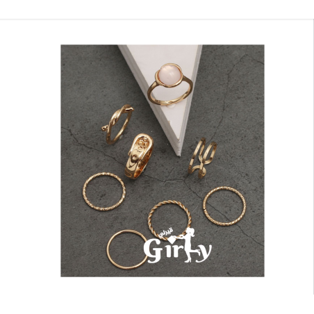 Gold rings set