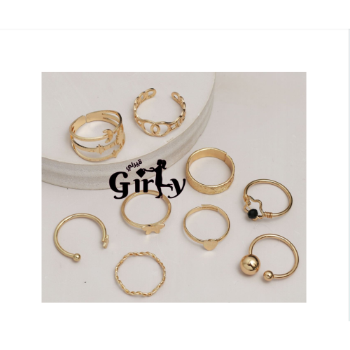 Gold rings set