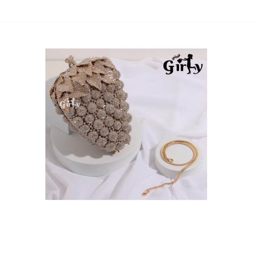   Gold evening bag