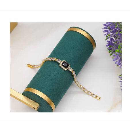 Gold Zircon Bracelet