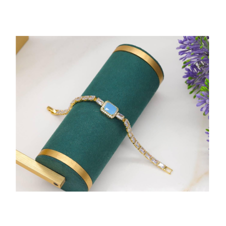 Gold Zircon Bracelet