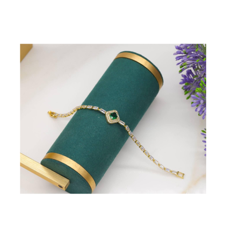 Gold Zircon Bracelet