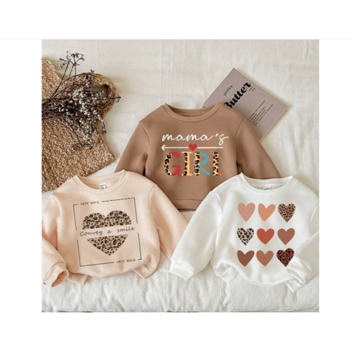 3 Piece Cotton Sweatshirt Set