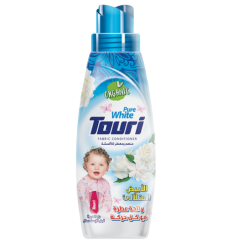 Touri white pearl Fabric...