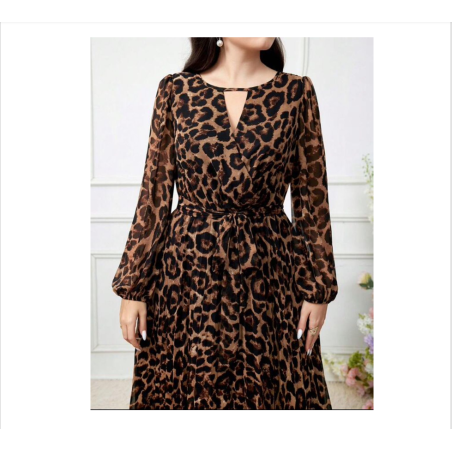 Tiger Print Dress