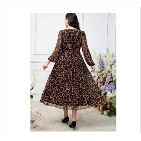 Tiger Print Dress