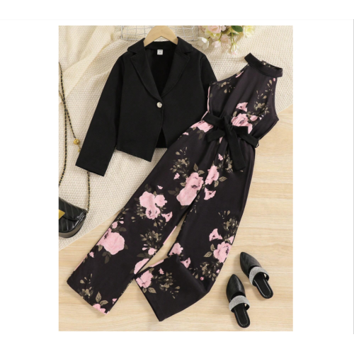 Girls' Jumpsuit - Two Pieces