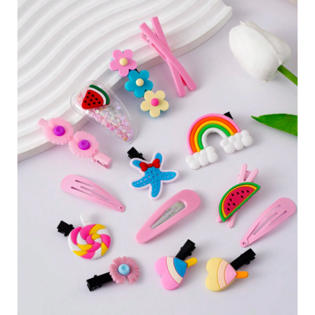 Girls' Hairpins - 42 Pieces