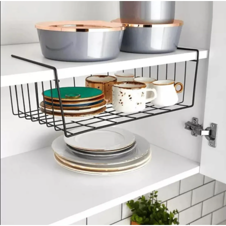 Dish organizing basket