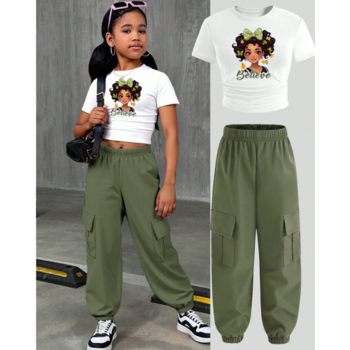 Young Girl T-Shirt & Pants