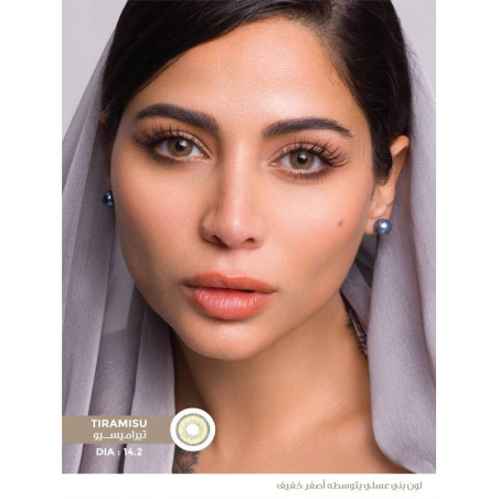 Tiramisu Haifa Cosmetics Contact Lenses   