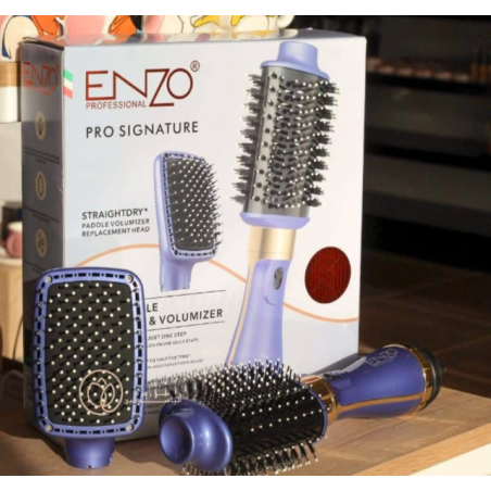 فرشاة تصفيف الشعر الاحترافية 3 في 1 Enzo