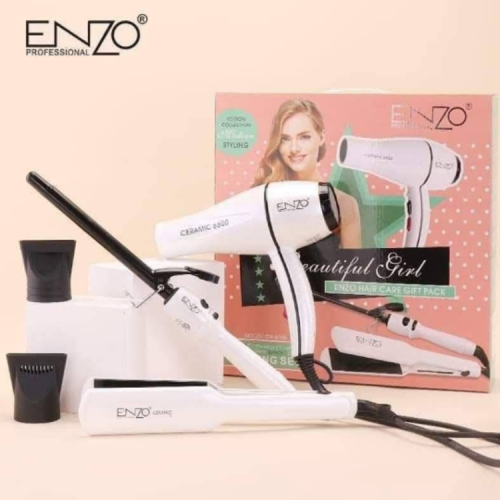 مجموعة تصفيف الشعر 3 في 1 Enzo