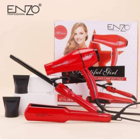 مجموعة تصفيف الشعر 3 في 1 Enzo