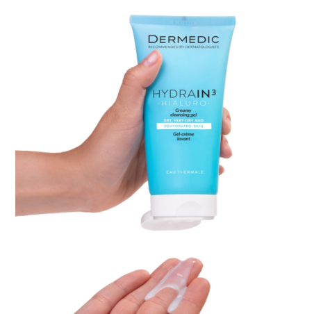 DERMEDIC HYDRAIN  Creamy cleansing gel