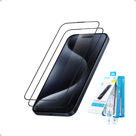 لاصقة حماية شاشة أنكر Easy Fit HD لهاتف iPhone 16 Pro Max