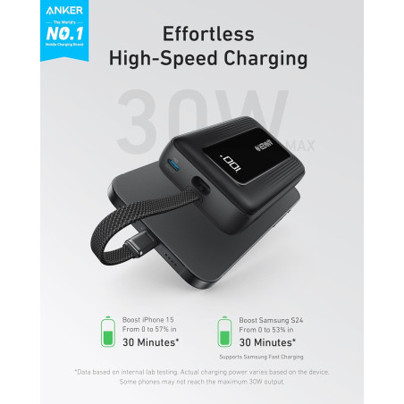Anker  Powerbank  Built-in usb-C