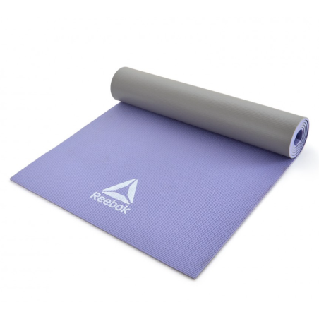 Reebok Yoga Mat Double Sided Purple Grey