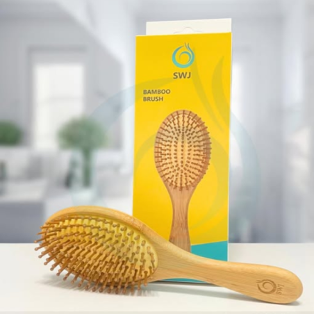 Bamboo hair brush
