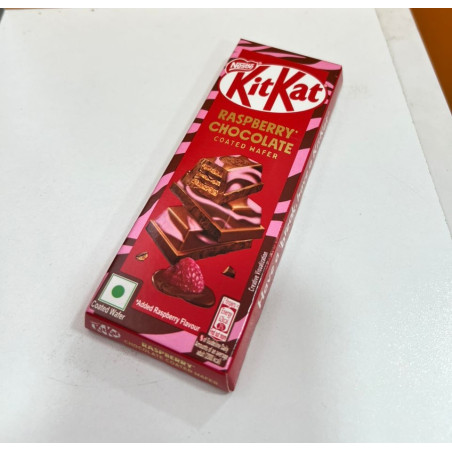 kit kat raspberry chocolate coated wafer