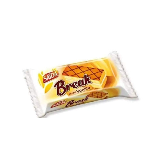 كيكة بريك بحشوة الفانيليا