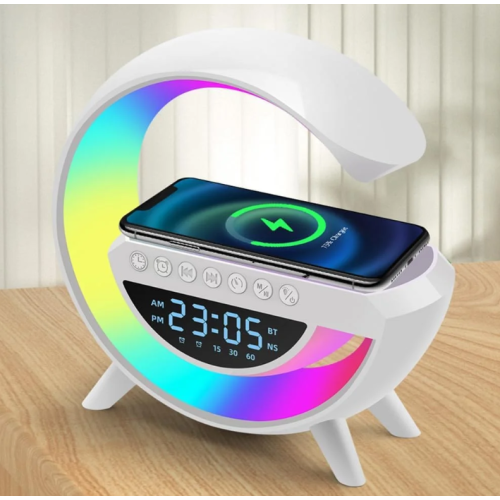 LED wireless charging speaker