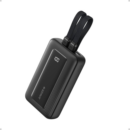 باور بانك انكر مدمج بكابل مزدوج USB-C