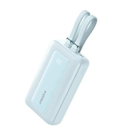 باور بانك انكر مدمج بكابل مزدوج USB-C