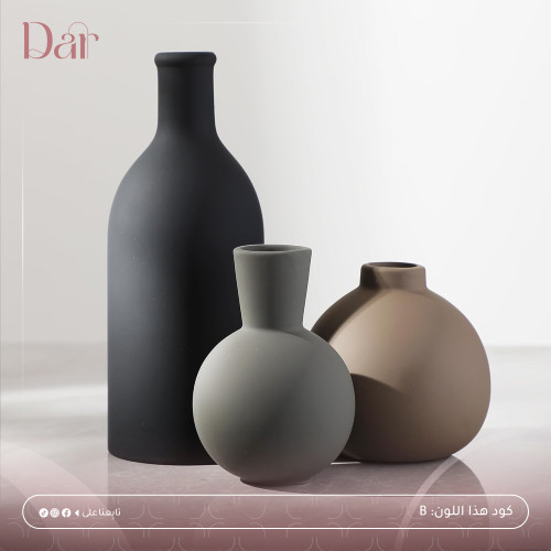 طقم فازات سيراميك