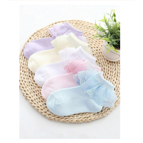 جورب قصير بنات - 5 أزواج