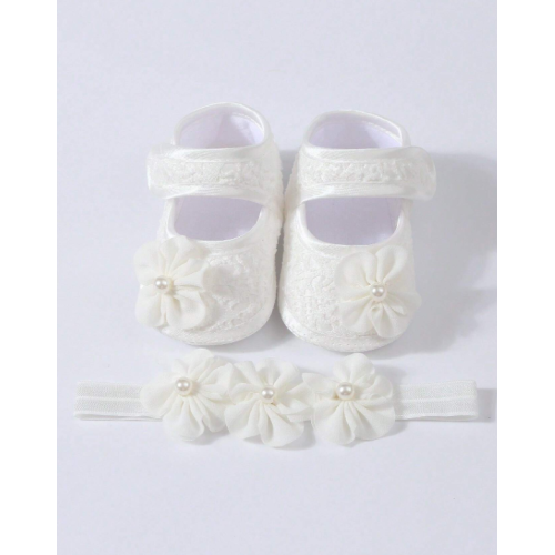 حذاء بيبي وربطة رأس