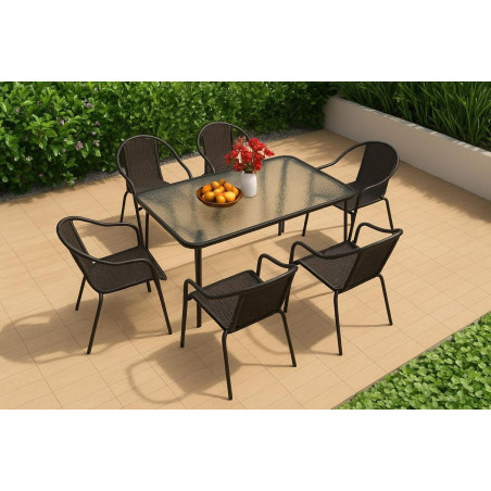 كراسي وطاولة حديقة