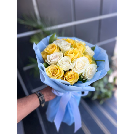 Natural rose bouquet