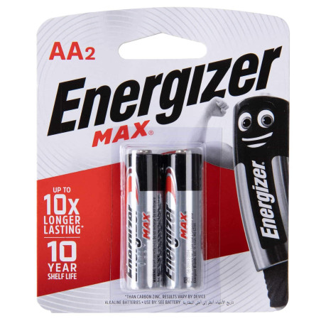 بطاريات Energizer Max من نوع AA