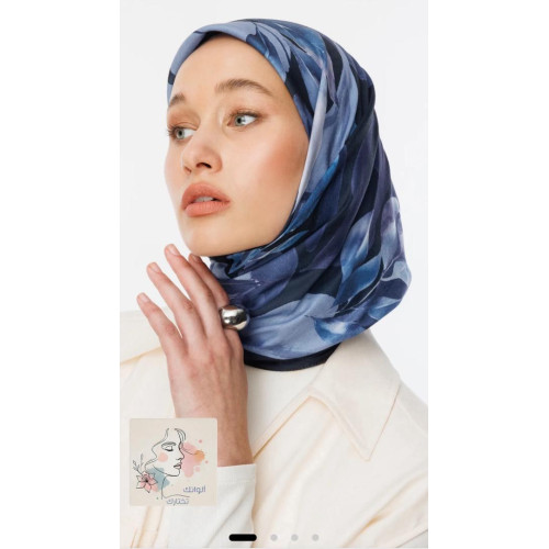 Lorya Pattern Cotton Scarf...