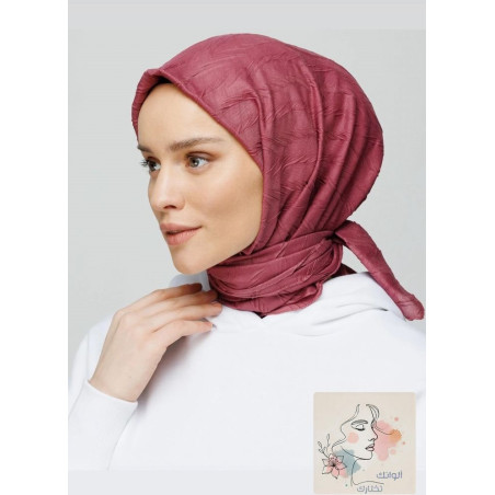 Wholesale Pleated Bamboo Scarf (Mooncorn)