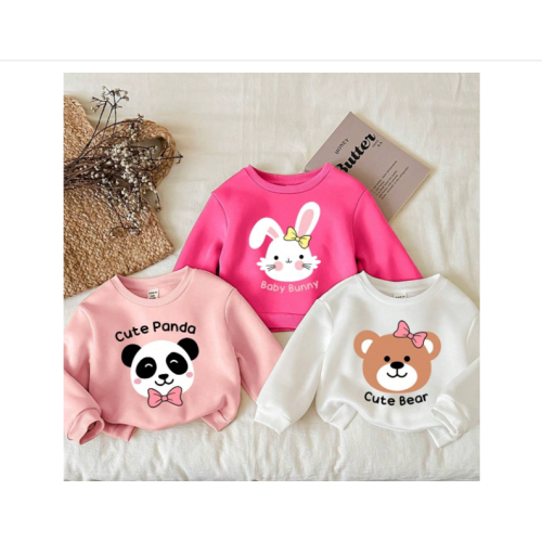 3 Piece Cotton Sweatshirt Set