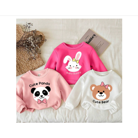 3 Piece Cotton Sweatshirt Set